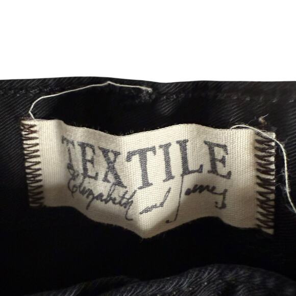 Elizabeth and James Oliver Black Low Rise Utility Slim Jogger Pants 25 - Picture 4 of 9